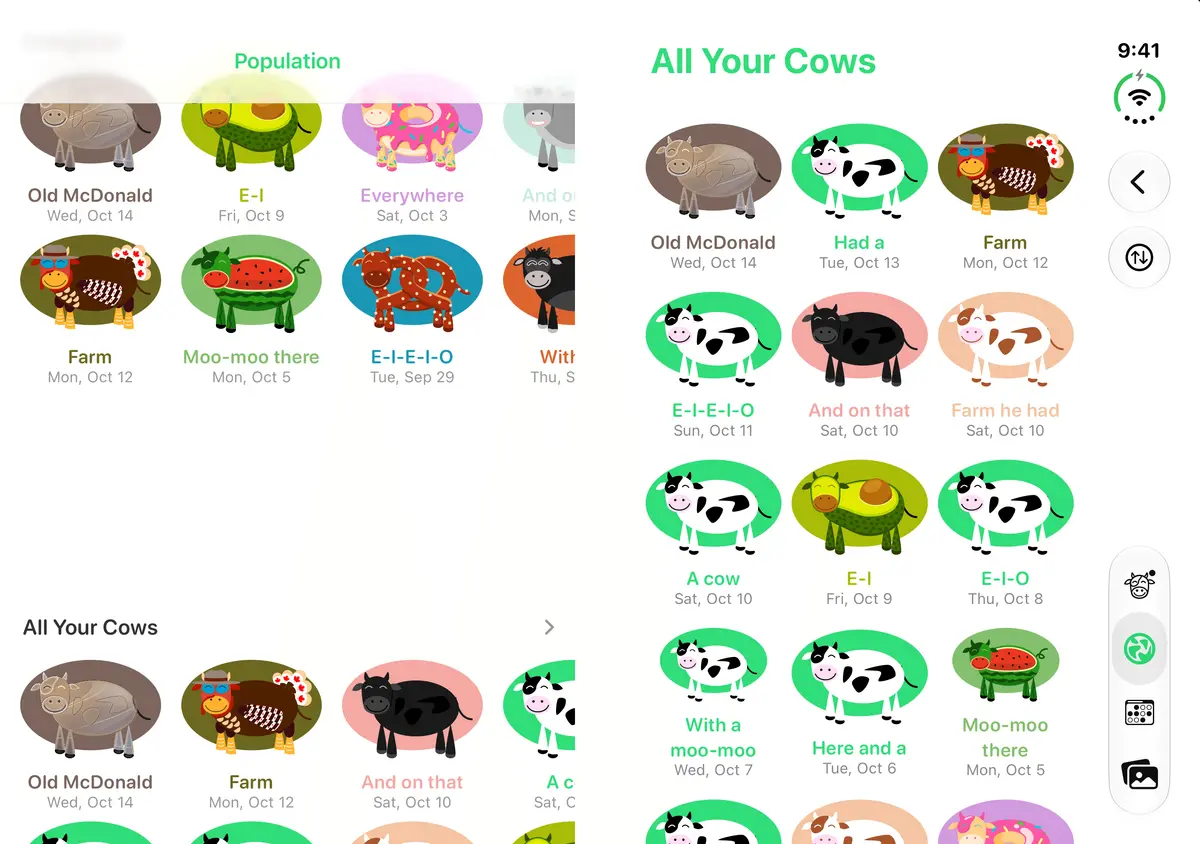 No Meat Today Population, iPhone Duo Book landscape