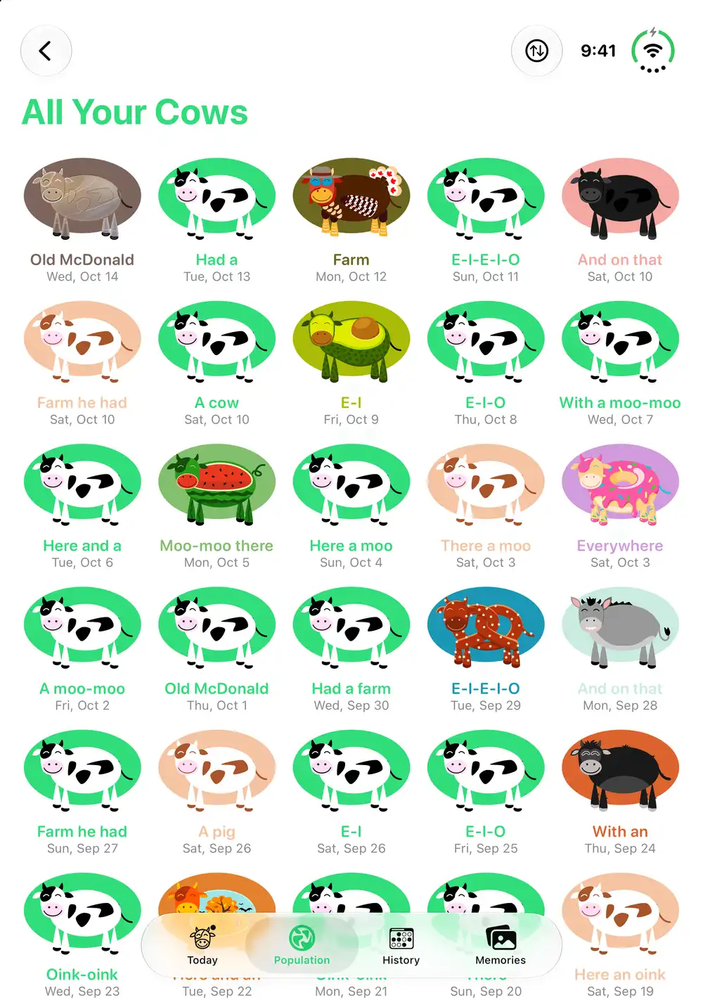 No Meat Today Population, iPhone Duo Open portrait