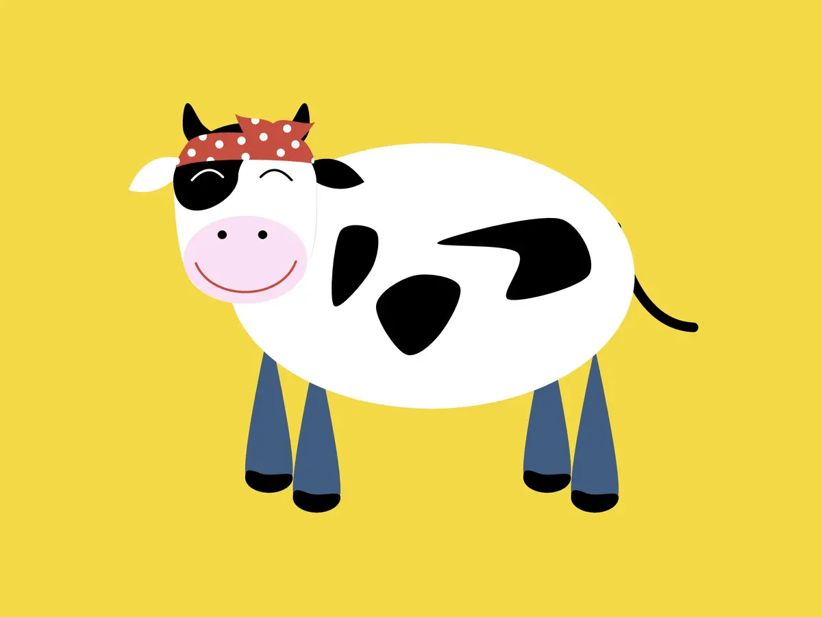 No Meat Today — Cows