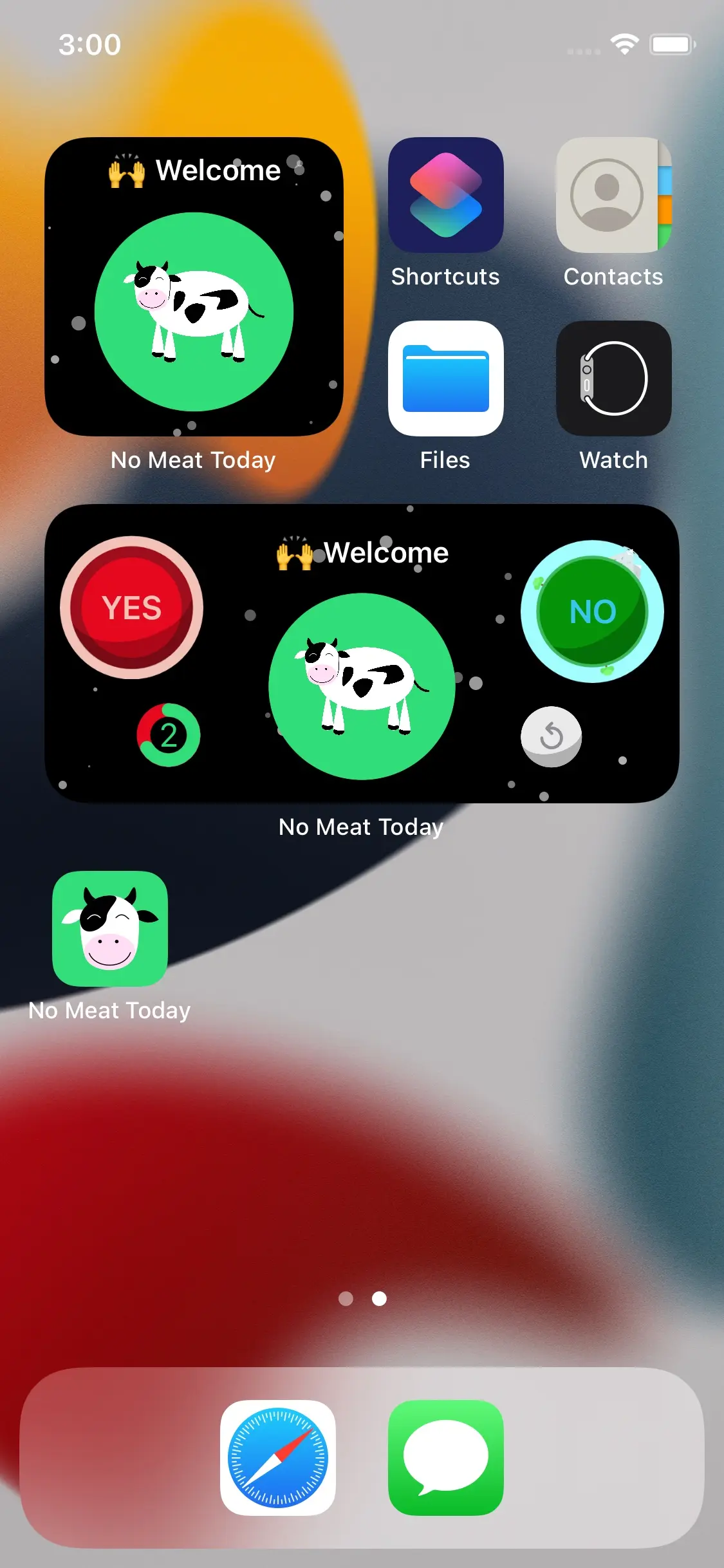 No Meat Today — Images