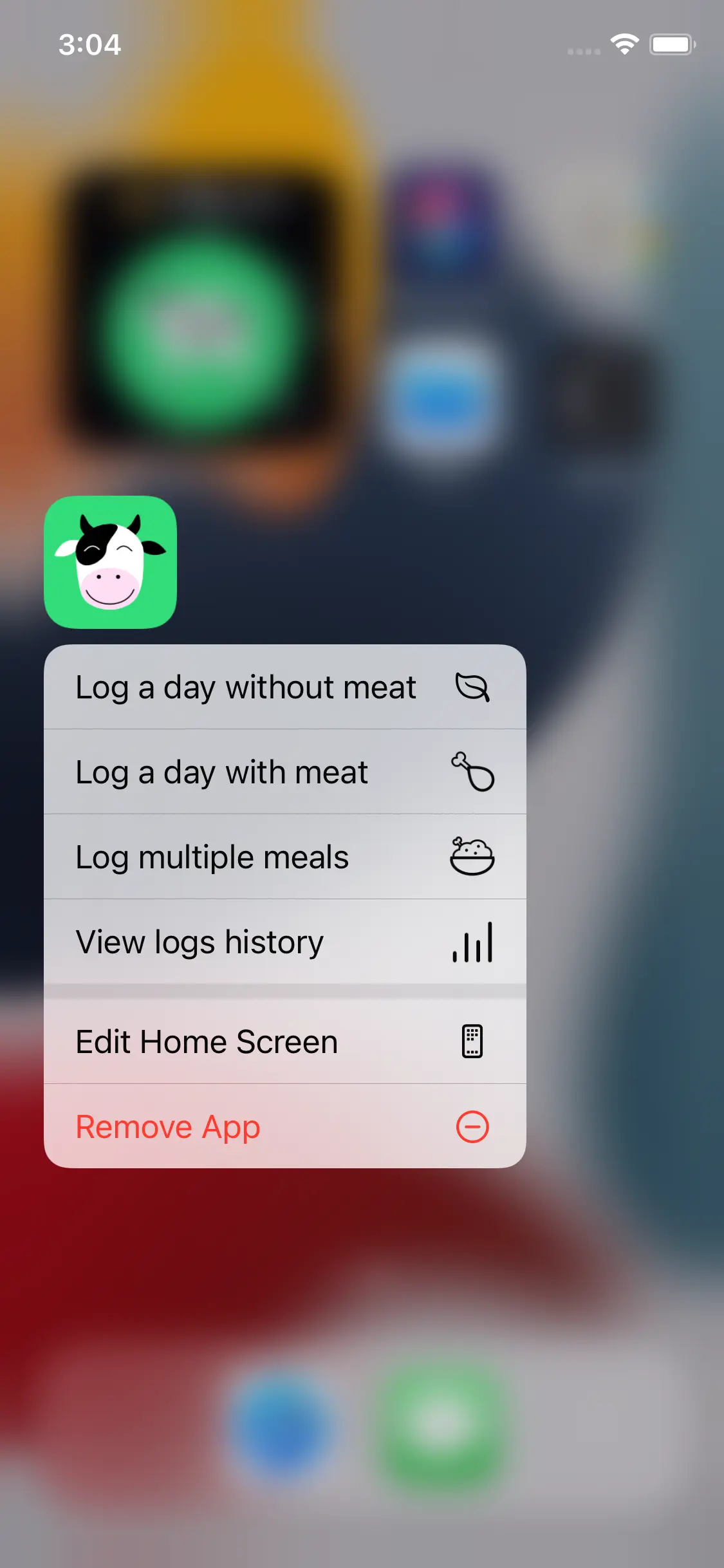 No Meat Today — Screenshots