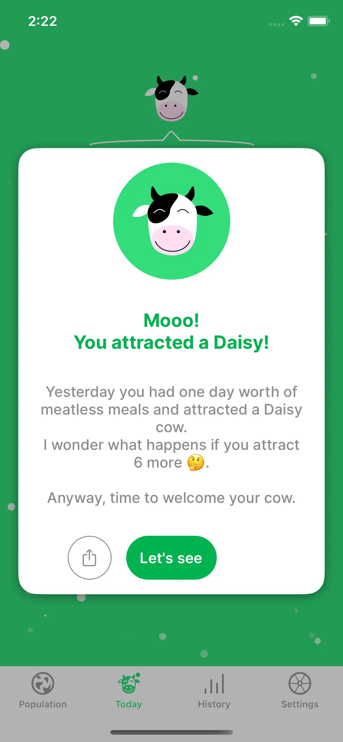 No Meat Today — Screenshots